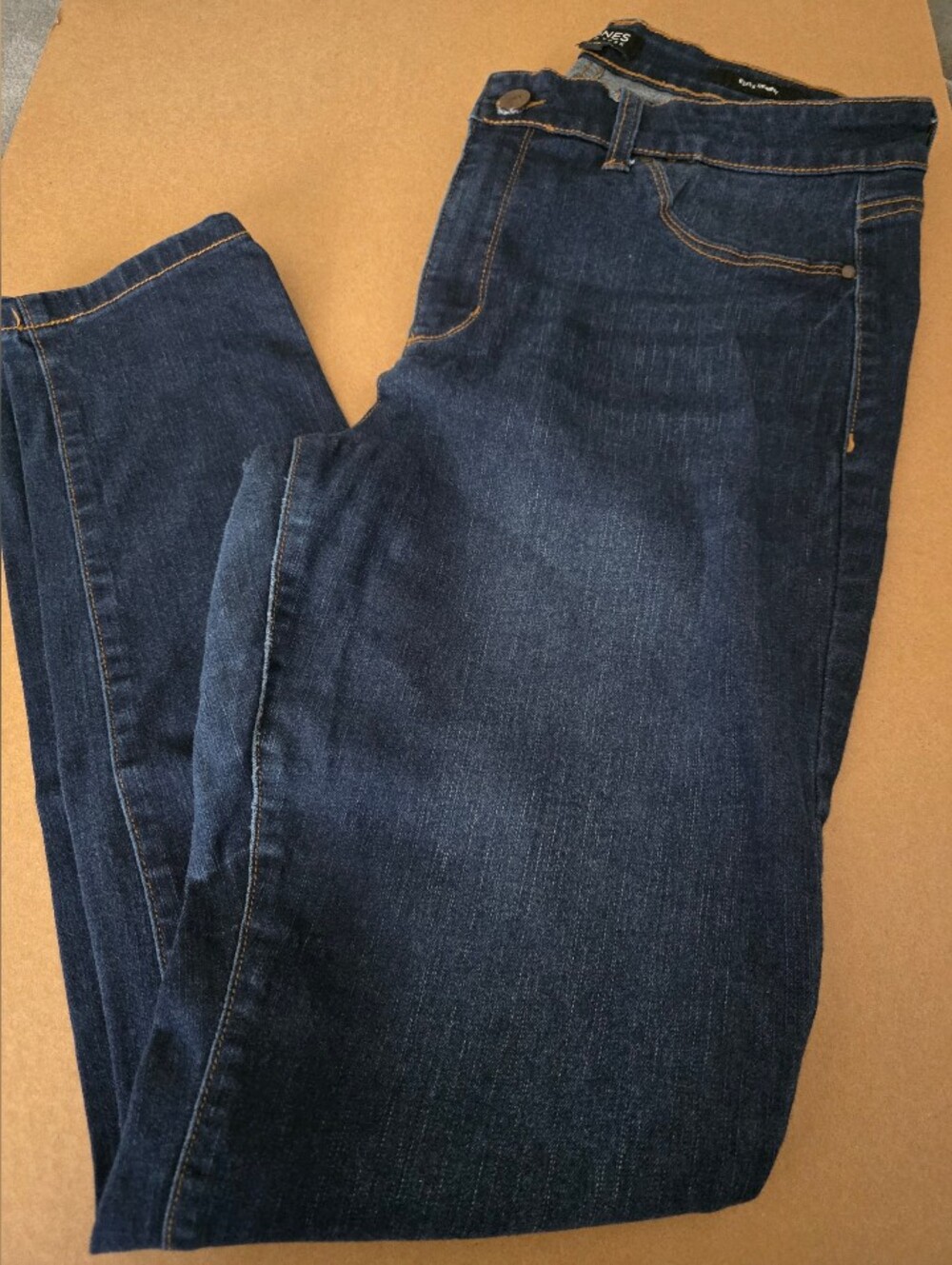 Jones New York  Dark Indigo Essex Skinny Jeans